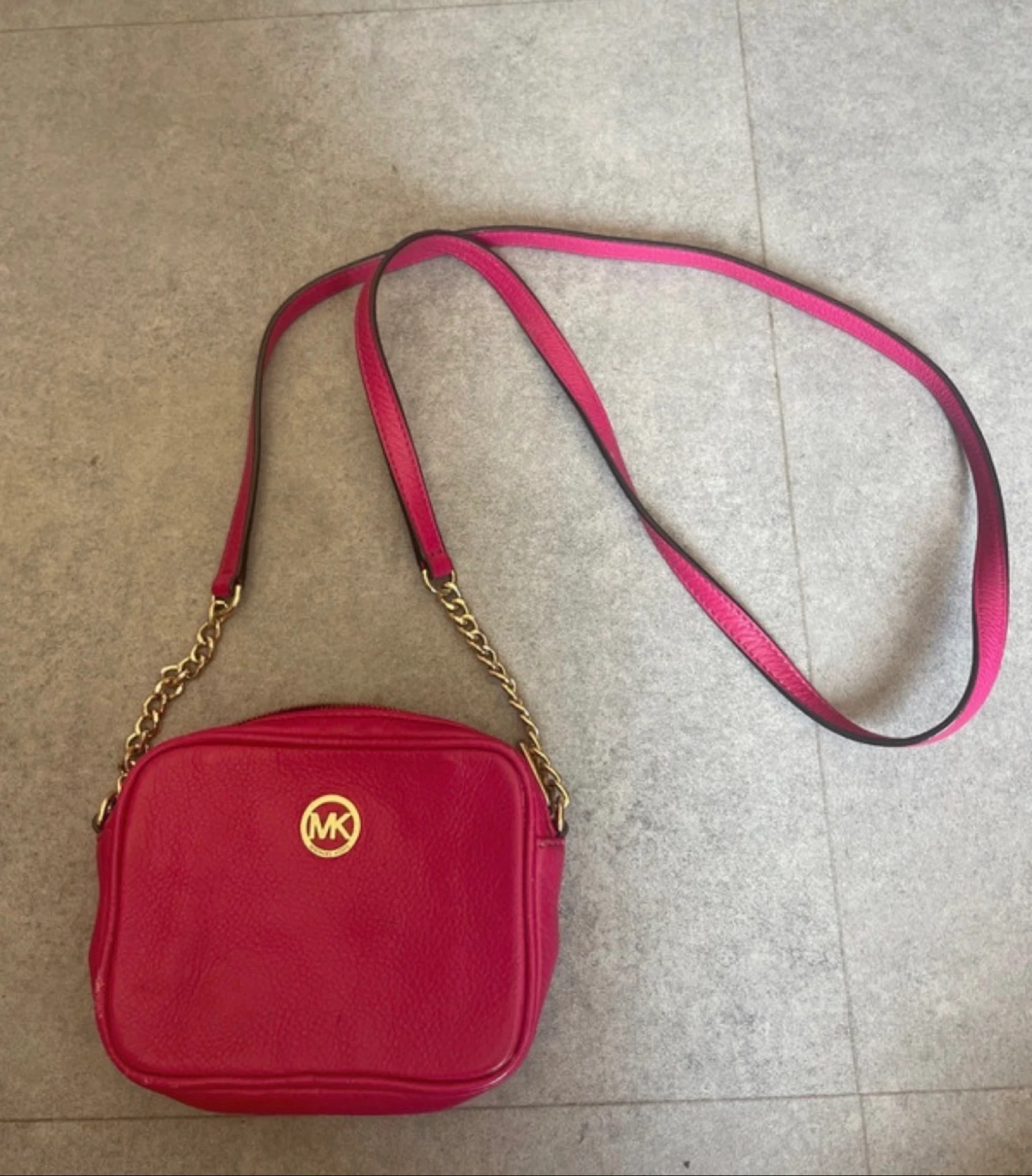 Bolsa Michael Kors rosa fúcsia – photo 4